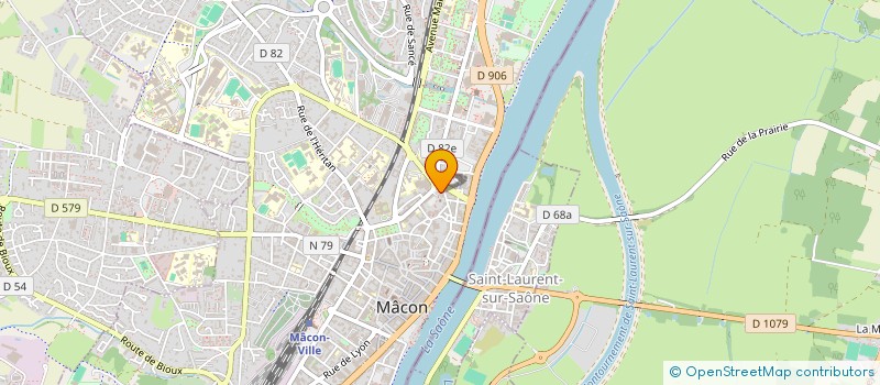 localisation de l'entreprise MADAME MARIE DUCREUX à MACON