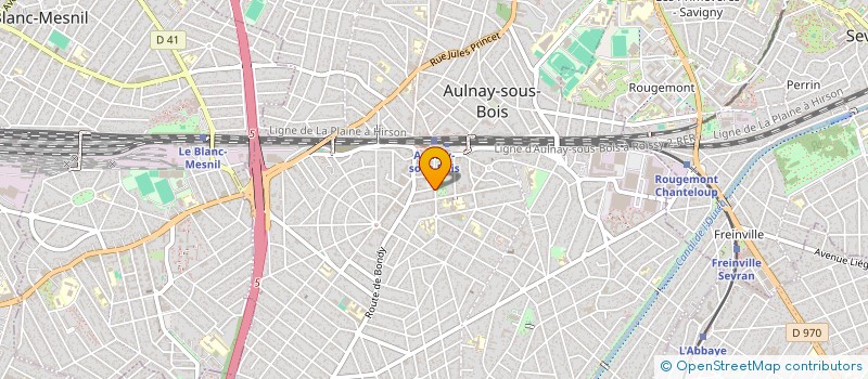 localisation de l'entreprise MADAME MARIE DUCROCQ à AULNAY-SOUS-BOIS