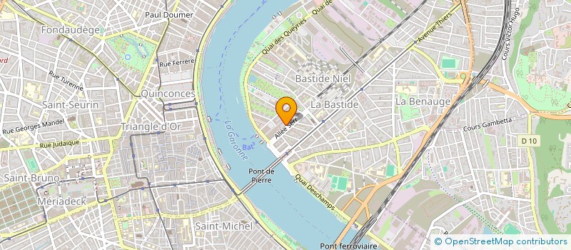 localisation de l'entreprise MADAME MARIE DUEZ à BORDEAUX