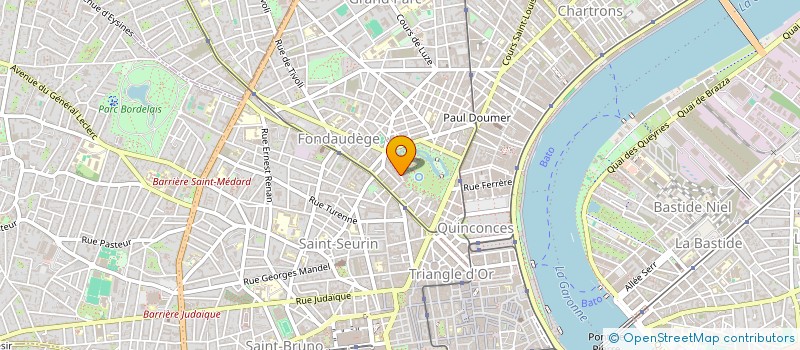 localisation de l'entreprise MADAME MARIE DUFAU  BORDEAUX