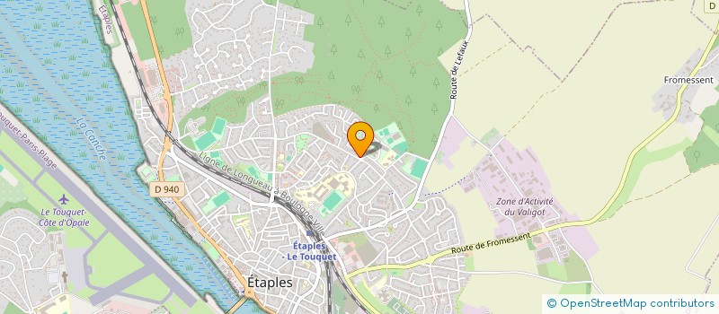 localisation de l'entreprise MADAME MARIE DUFOUR  ETAPLES