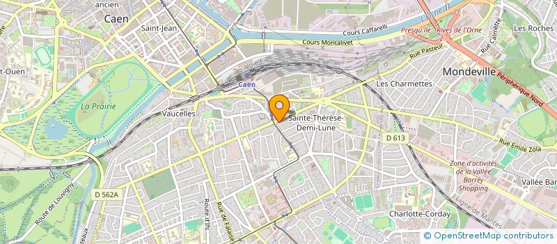 localisation de l'entreprise MADAME MARIE DUFOUR à CAEN