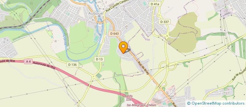 localisation de l'entreprise MADAME MARIE DUFRESNE  AUBOUE