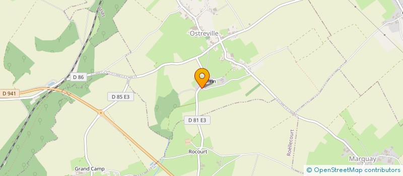 localisation de l'entreprise MADAME MARIE DUHAUTOY  OSTREVILLE