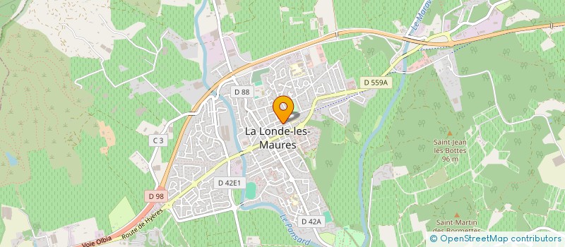 localisation de l'entreprise MADAME MARIE DUHEM à LA LONDE-LES-MAURES