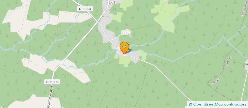 localisation de l'entreprise MADAME MARIE DULUC  BELIN-BELIET