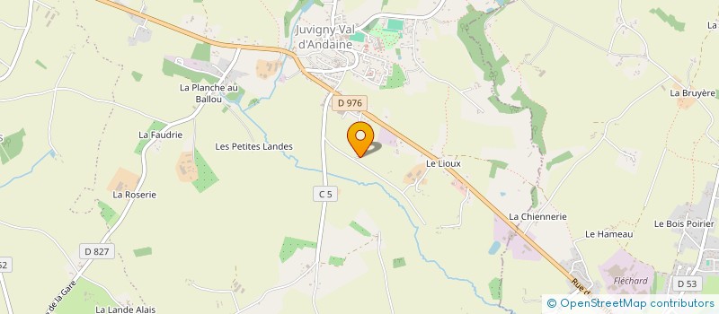 localisation de l'entreprise MADAME MARIE DUMAS à CEAUCE