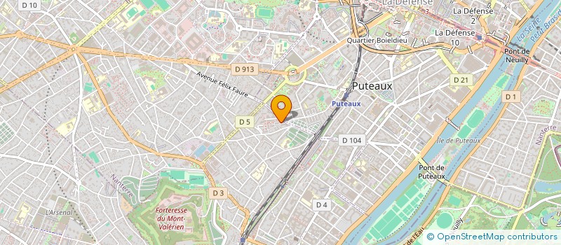 localisation de l'entreprise MADAME MARIE DUMERC à SURESNES