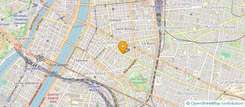 localisation de l'entreprise MADAME MARIE DUMOLIN  LYON