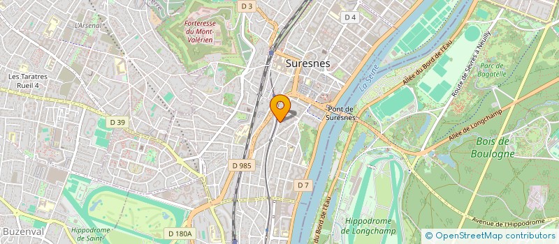 localisation de l'entreprise MADAME MARIE DUMONT à SURESNES