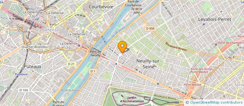 localisation de l'entreprise MADAME MARIE DUMONT à NEUILLY-SUR-SEINE
