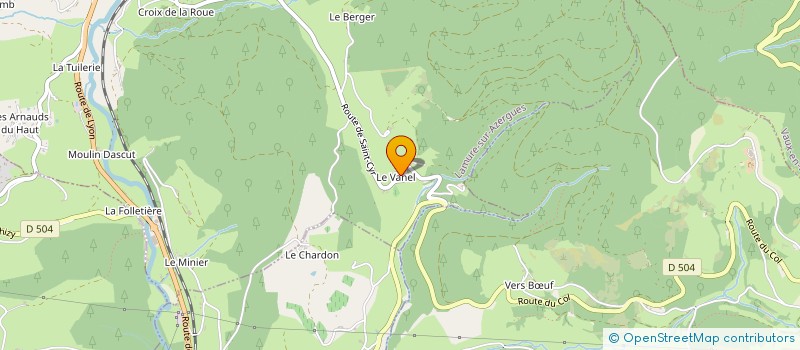 localisation de l'entreprise MADAME MARIE DUMORD  LAMURE SUR AZERGUES