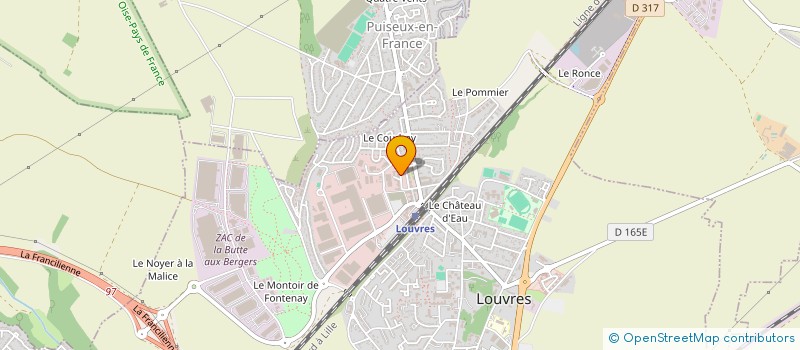 localisation de l'entreprise MADAME MARIE DUONG CONNAN à LOUVRES