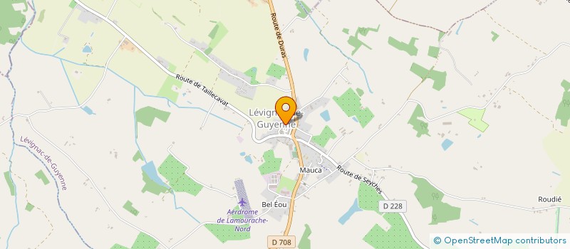 localisation de l'entreprise MADAME MARIE DUPART  LEVIGNAC-DE-GUYENNE