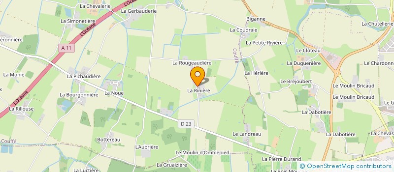 localisation de l'entreprise MADAME MARIE DUPAS à COUFFE