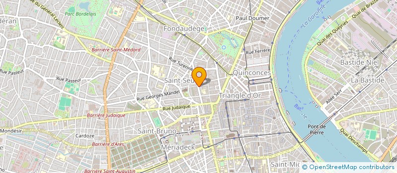localisation de l'entreprise MADAME MARIE DUPIN à BORDEAUX