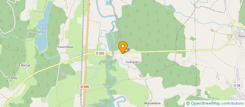 localisation de l'entreprise MADAME MARIE DUPIN  MARSAC-EN-LIVRADOIS