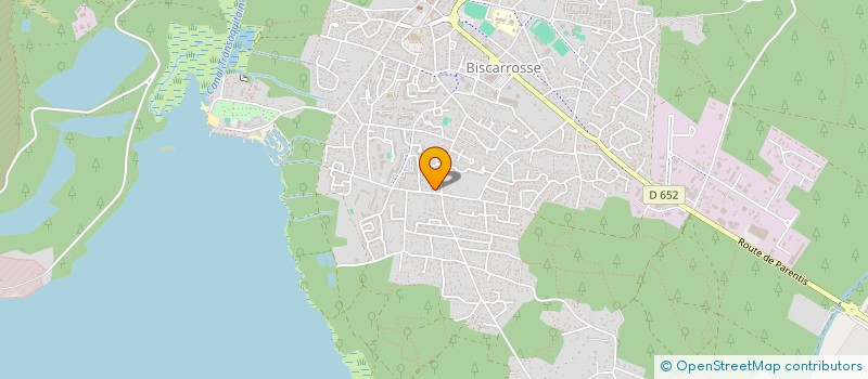 localisation de l'entreprise MADAME MARIE DUPIOL  BISCARROSSE