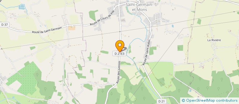 localisation de l'entreprise MADAME MARIE DUPONT  SAINT-GERMAIN-ET-MONS