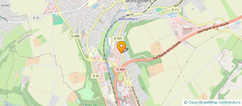 localisation de l'entreprise MADAME MARIE DUPONT  MONTIVILLIERS