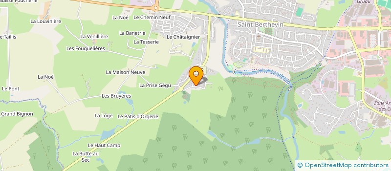 localisation de l'entreprise MADAME MARIE DUPONT  SAINT-BERTHEVIN