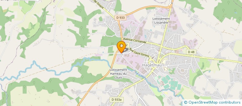 localisation de l'entreprise MADAME MARIE DUPOUY à HAGETMAU