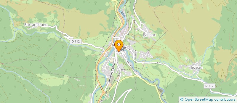 localisation de l'entreprise MADAME MARIE DUPRAT  ARREAU