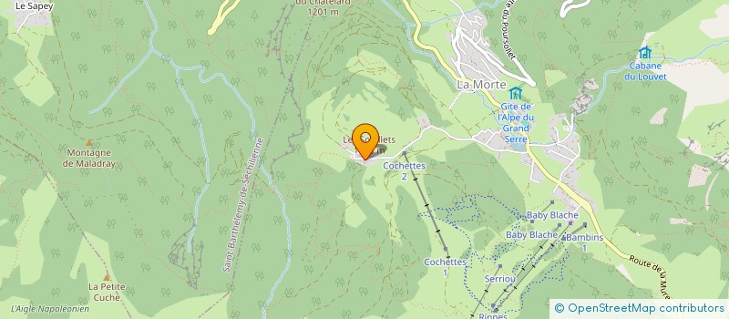 localisation de l'entreprise MADAME MARIE DUPREZ  LA MORTE