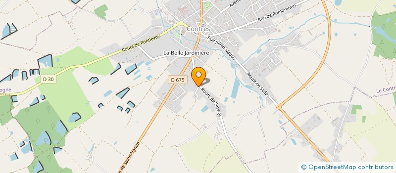 localisation de l'entreprise MADAME MARIE DUQUENET  LE CONTROIS-EN-SOLOGNE