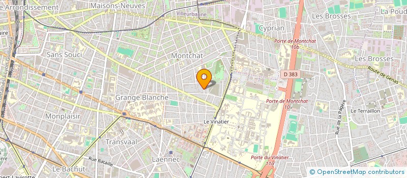 localisation de l'entreprise MADAME MARIE DURANSON  LYON