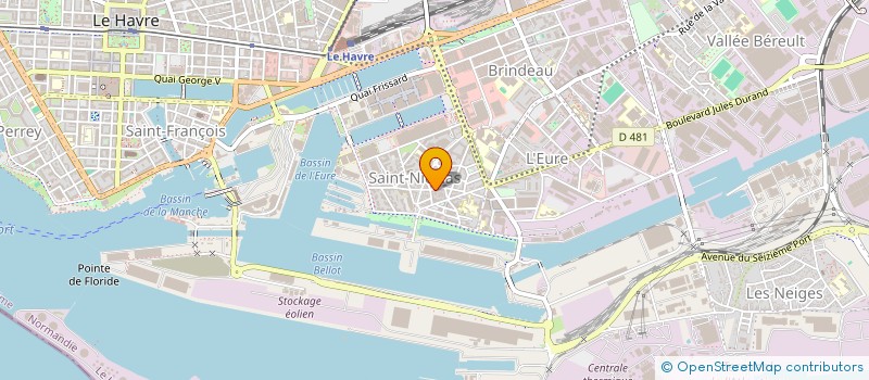 localisation de l'entreprise MADAME MARIE DUREAULT à LE HAVRE