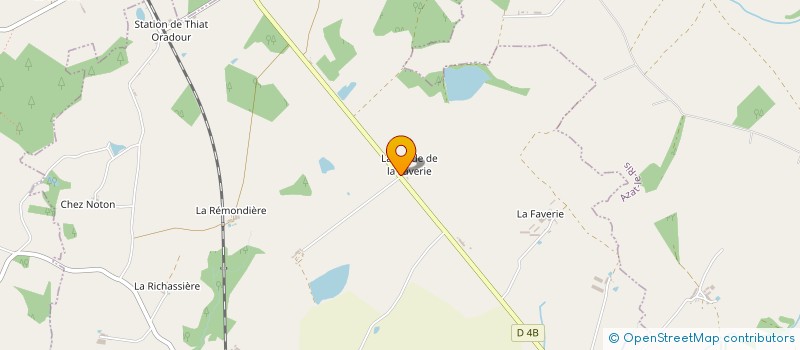 localisation de l'entreprise MADAME MARIE DURIS  ORADOUR-SAINT-GENEST