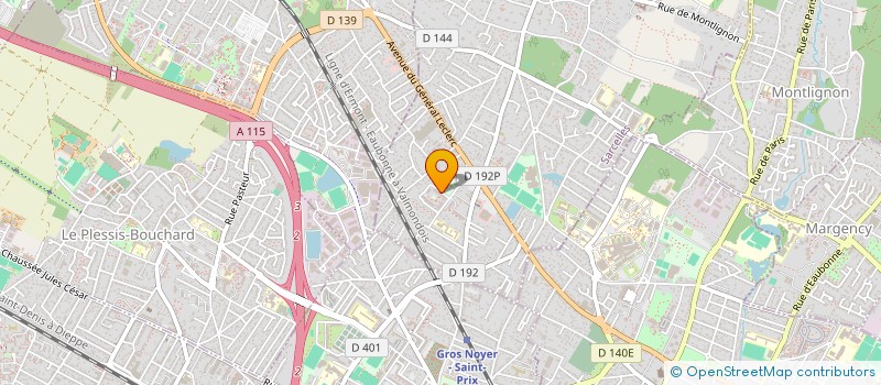 localisation de l'entreprise MADAME MARIE DUSSAUSSOIS à SAINT-PRIX