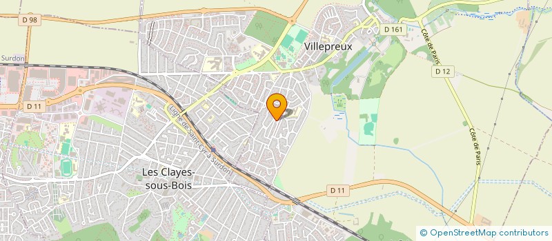 localisation de l'entreprise MADAME MARIE DUSSEAUX  VILLEPREUX