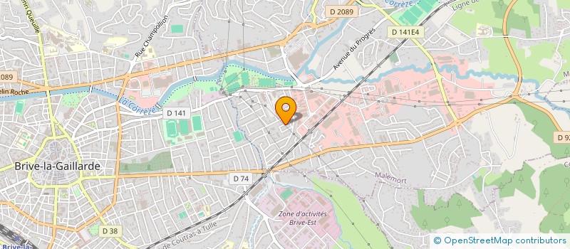 localisation de l'entreprise MADAME MARIE DUTHEIL  MALEMORT