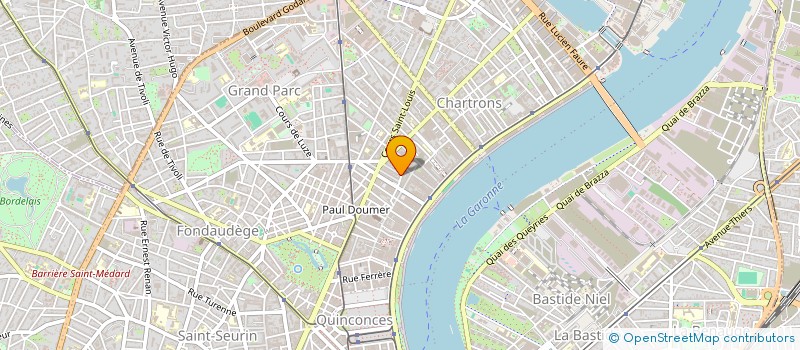 localisation de l'entreprise MADAME MARIE DUTHEIL  BORDEAUX