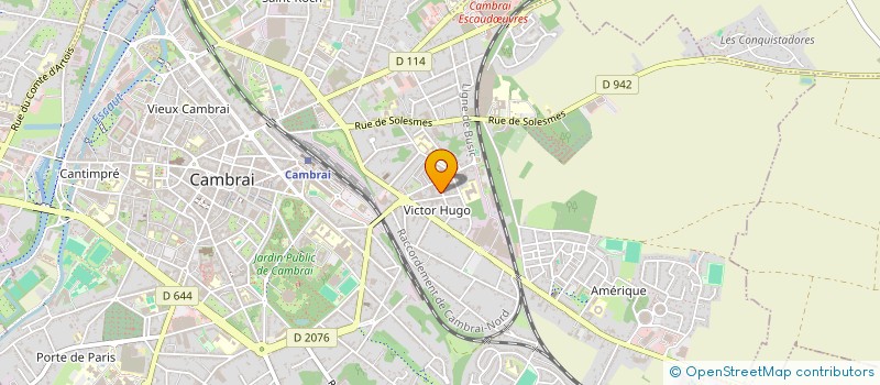 localisation de l'entreprise MADAME MARIE DUTHOIS à CAMBRAI