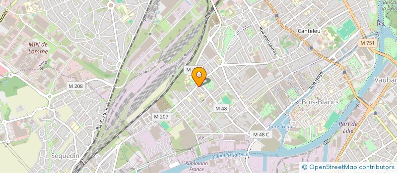 localisation de l'entreprise MADAME MARIE DUTOIT à LILLE