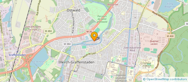 localisation de l'entreprise MADAME MARIE DUTOR  ILLKIRCH-GRAFFENSTADEN