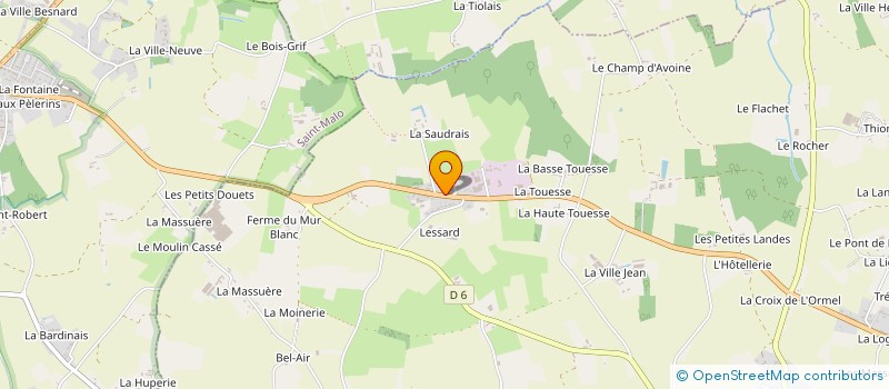 localisation de l'entreprise MADAME MARIE DUVAL à SAINT-COULOMB