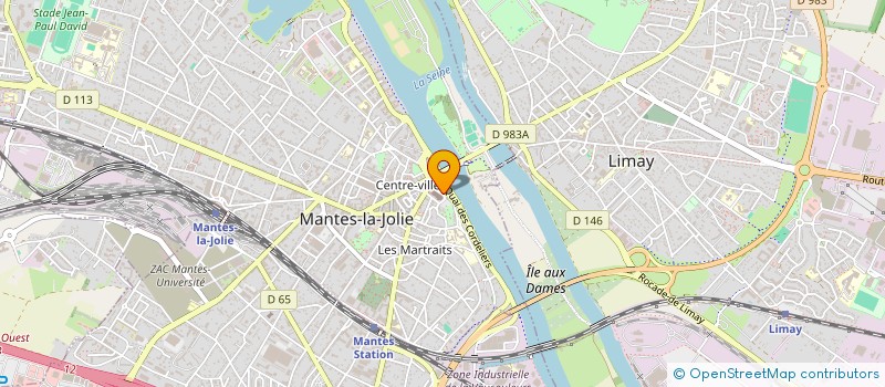 localisation de l'entreprise MADAME MARIE DUVAL  MANTES-LA-JOLIE