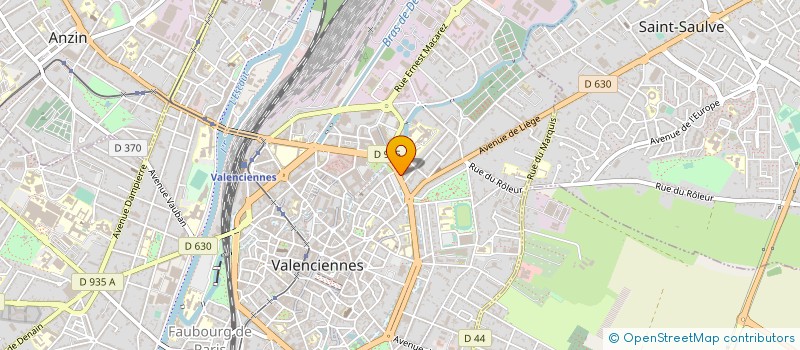 localisation de l'entreprise MADAME MARIE DUVIVIER  VALENCIENNES