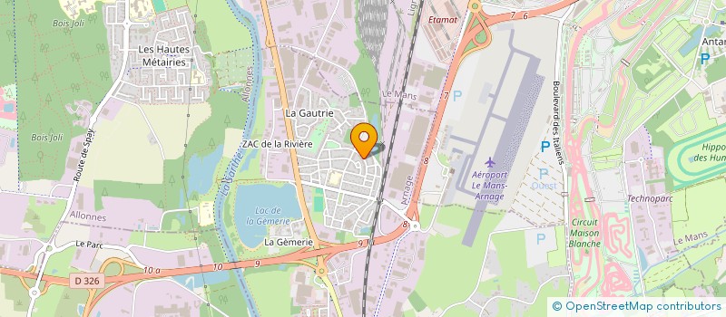 localisation de l'entreprise MADAME MARIE EDON  MONCE-EN-BELIN