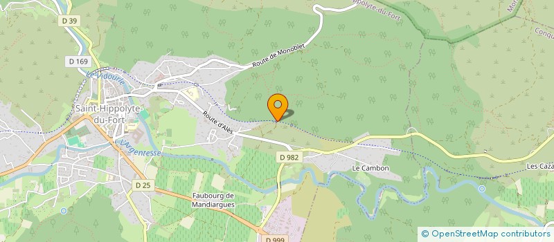 localisation de l'entreprise MADAME MARIE EGON  SAINT-HIPPOLYTE-DU-FORT