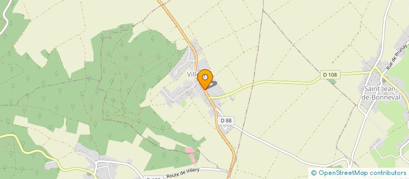 localisation de l'entreprise MADAME MARIE EGRET  VILLERY