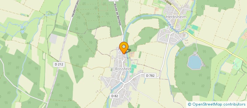 localisation de l'entreprise MADAME MARIE EHRHART  HERBSHEIM