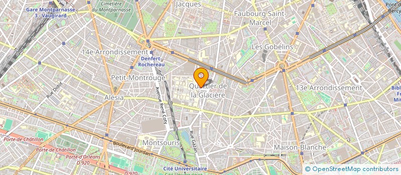 localisation de l'entreprise MADAME MARIE EKEDY  PARIS