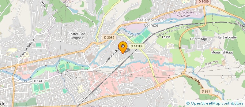 localisation de l'entreprise MADAME MARIE-ELAHE IMBERT  COSNAC