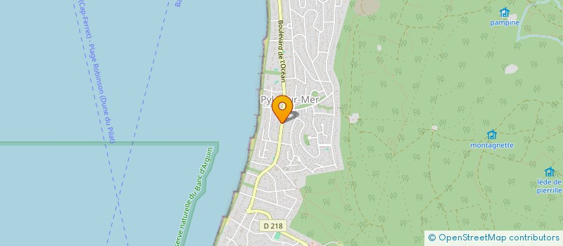 localisation de l'entreprise MADAME MARIE ELGOYHEN à LA TESTE-DE-BUCH