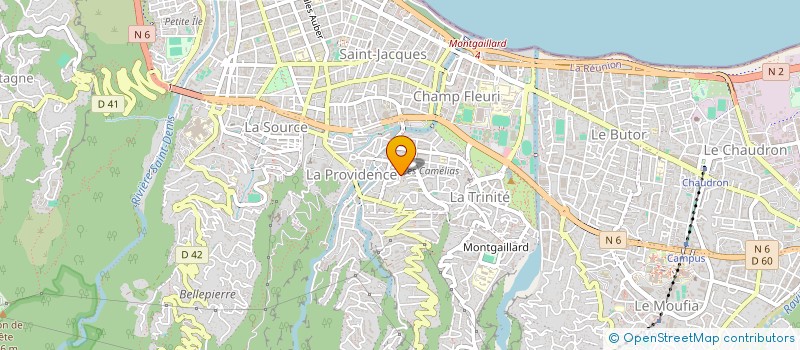 localisation de l'entreprise MADAME MARIE ELISABETH  SAINT-DENIS